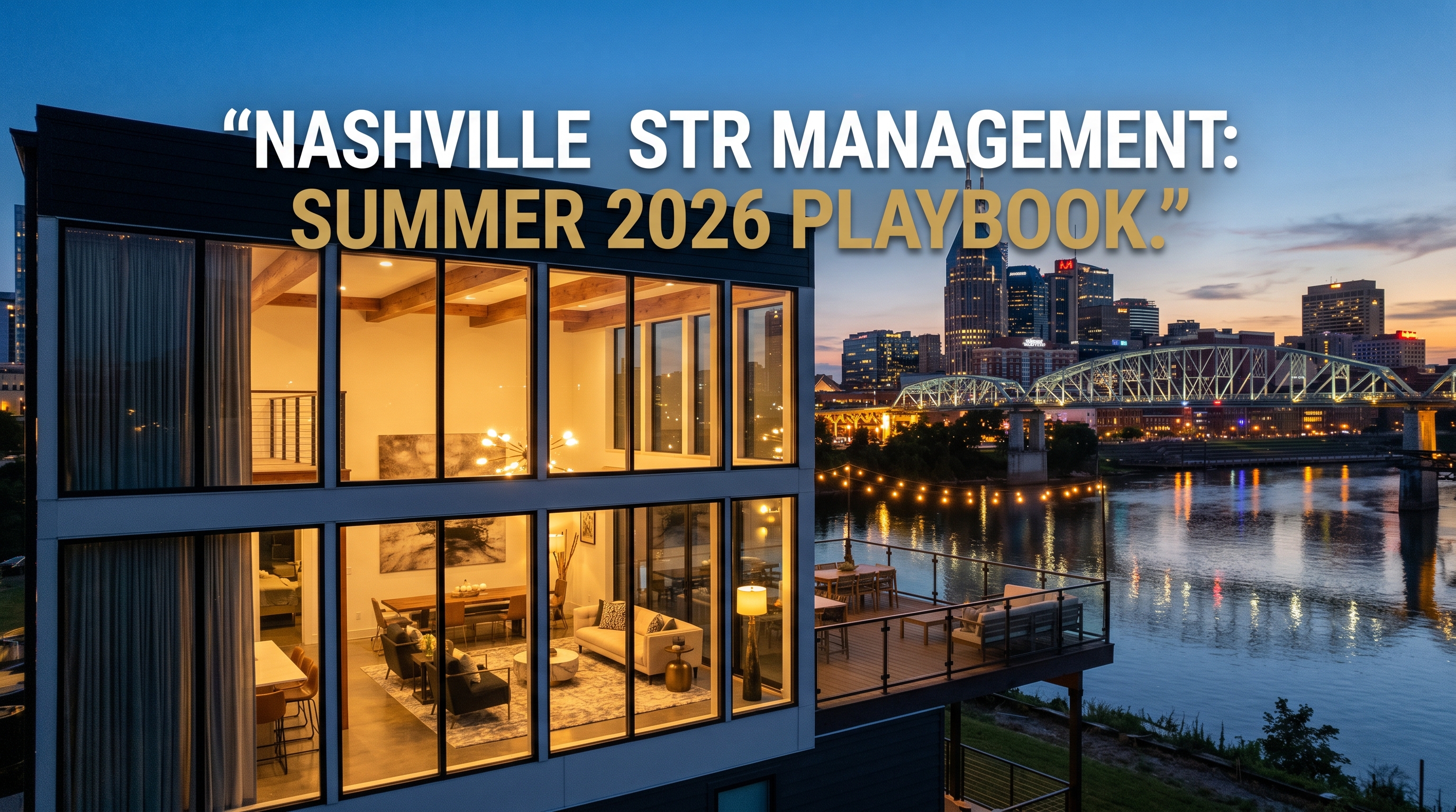 Owners’ Playbook for Nashville Airbnb Management in 2026