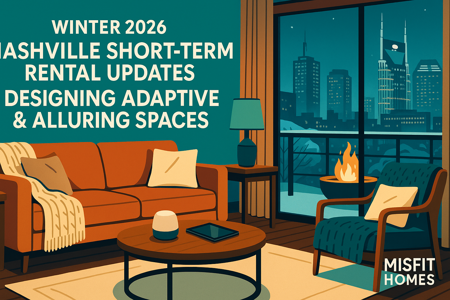 Winter 2026 Nashville Short-Term Rental Updates: Designing Adaptive & Alluring Spaces